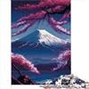 AITEXI Puzzle bambini Giappone Monte Fuji Natura Puzzle da 1000 pezzi Premium in cartone riciclato al 100% adulti e bambini dai 12 anni in su Ottimo regalo adulti （26x38 cm）