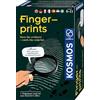 KOSMOS Fingerabdrücke, Detektiv-Experimente, Spurensicherung, Täter überführen, Experimentierset für Kinder ab 8 Jahre, Mitbringexperiment, Geburtstagsgeschenk, (DE, EN, FR, IT, ES, NL), multilingual