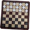 Fenteer Set di Scacchi per Adulti 24 cm x 24 cm Scacchiera Gioco Intrattenimento Gioco interattivo Regalo Pezzi da 22 mm di Diametro Set Dama