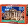 CASTORLAND Puzzle 1500 Pezzi Fontana di Trevi, Roma, Italia, Stile Barocco, Puzzle di Viaggi, Architettura Italiana, Puzzle per Adulti Castorland C-152230-2