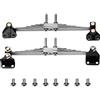 ZEZEFUFU Metallo RC Auto Sospensione Anteriore Piastra Set per Tamiya 1/14 RC Trattore Rimorchio Camion Accessori
