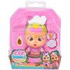 Cry Babies Magic Tears Tropical Beach Babies Lora | Bambola collezionabile che piange Lacrime Vere con Costume da Bagno & 4 Accessori - Giocattolo per bambine e bambini da +3 anni