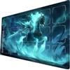 ymyukop Riftbound TCG Playmat 24x14 Pollici con marcatore di zona design non ufficiale inclusa borsa per il trasporto gratuita per giochi da tavolo (Reliquie 1)