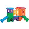 Step2 Clubhouse Climber Parco giochi con 2 scivoli | Torre di gioco per bambini XXL/casa di gioco per bambini in plastica