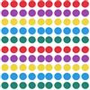 SOPOTUTU 200 Gettoni di Plastica Colorati 25 MM per Apprendimento e Giochi Didattici Fiches Bingo Rotonde Resistenti per Scuola Materna ed Elementare