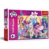 Trefl - My Little Pony, Nel Mondo dell'Amicizia - Puzzle 60 Tessere - Puzzle Colorati con gli Eroi delle Fiabe, Intrattenimento Creativo, Gioco per Bambini a partire dai 4 anni