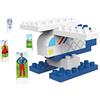 BIOBUDDI BB-0110 - Set di elicotteri con 17 blocchi + adesivi, multicolore
