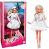 Barbie The Movie - Margot Robbie, bambola del film collezione con completo coordinato blu a quadri, cappello e giacca abbinati, giocattolo per bambini, 3+ anni, HRF26