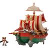 Jakks Pacific Sonic Prime - Galeone dei pirati, include personaggi, accessori ed effetti sonori. Direttamente dalla serie Netflix! Per bambini e collezionisti