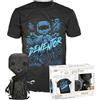 Funko Pop! & Tee: Harry Potter - Dementor - Glitter - Large - (L) - T-Shirt, Maglietta - Vestiti con Figura in Vinile da Collezione - Idea Regalo - Giocattoli e Top a Maniche Corte per gli Adulti