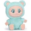 CARTOON Peluche Onikuma AQUA 25 cm Kawaii Azzurro Pupazzo Morbido 100% Poliestere con Dettagli PVC Design Originale e Simpatico Idea Regalo e Collezione Decorazione Cameretta
