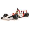 Minichamps 540911828 - McLar MP4/6 Ayrton Senna with Jean Alesi Riding Mexico GP 1991 - Scala 1/18 - modellino Auto