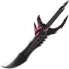 Zhongkaihua Sung Jin Woo Spada Pugnale Anime Puntelli Sung Jin Woo Cosplay Spade Esposizione Forniture Ornamenti da Collezione 45/52/58 CM Bambù