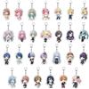 JUSONGKWCP 27 Projects Sekais Action Figures Portachiavi Game Figure Cosplay Keychain Carino Ciondolo Acrilico Keyrings
