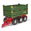 ROLLY TOYS, Veicolo A Pedali Multitrailer John Deere, 3 Pezzi Assortiti - 125012