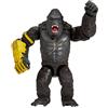 Playmates Godzilla x Kong The New Empire Kong with B.E.A.S.T. Glove - Statuetta articolata di azione originale Bandai da 6 (14 cm)