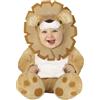 FIESTAS GUIRCA | Costume Leone per Bambino Unisex - Cappuccio, Tuta Intera e Copripiedi Inclusi - Travestimenti Animali per Carnevale, Feste a Tema, Halloween e Compleanni