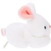 YARNOW Coniglio di Peluche Adorabile Bianco in Cotone Pp, Giocattolo Creativo e Soffice a Forma di Coniglio, per Ragazzo Ragazza come Regalo Carino e Morbido