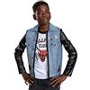 Disguise Eddie Costume for Kids, Official Stranger Things Costume Jacket Top, Child Size Extra Large (14-16)