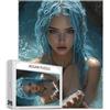 Gnulguxo Sexy Puzzle 1000 Pezzi, 5D DIY Puzzle Donna Puzzle Adulti e Principianti da 14 Anni, Jigsaw Puzzle Confezione, Giochi Rilassamento e Intelligence, Home Wall Room Decor, Regalo Donna, 75x50cm, Model939