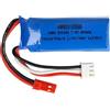 vhbw batteria con JST-SYP-2P per modellismo (450mAh, 7,4V, Li-Poly)
