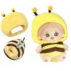 YHYQiFei Set di vestiti per bambola di peluche da 20 cm, in cotone carino, molti stili, bambole di peluche morbide da vestire (J)