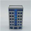 Outland Models Ferrovia Paesaggio Layout Moderno edificio per uffici N Scale