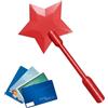 ZVD Bacchetta Stampata in 3D Tocca per Pagare,pagamenti, Tecnologia, Gadget tecnologici, Porta Carte di Pagamento Senza Contatto con Bacchetta Magic Stellare per Bambini e Adulti (Rosso)