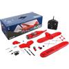 XKlemBauklode Modello di aereo RC per lui, XK A300 faggio D17S biplano 3D/6G 2.4G 4CH Brushless RC Airplane, 550 mm apertura alare EPP aereo ad ala fissa con sgancio rapido (RTF/rosso)