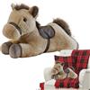 Generico Cavallo Di Peluche,Bambola Imbottito Cartoon | Giocattolo in Peluche Cavallo da 30 cm | Per Bambini Adulti Ragazzi Casa Soggiorno Ufficio Camera da