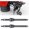 Runup Anteriore CVD Asse dell'albero motore per 1/24 RC Crawler Axial SCX24 Deadbolt Chevrolet Wrangler Gladiator Bronco Upgrade