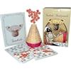Generico Tombola Tradizionale Classica Napoletana con Cestino in Vimini - Set Completo con Cartelle, Numeri e Panariello - Gioco Classico per Famiglie, Feste e Regalo Artigianale