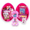 KORAT - Uovo Sorpresa Pasqua Kit Scuola per Bambini con Cancelleria, Set Colorare con Pennarelli, Matite, Album, Astuccio e Accessori, Idea Regalo Originale Compleanno Pasqualone (Minnie)