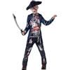 SMIFFYS Deluxe Jolly Rotten Pirate Black (M)
