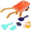 ifundom 1Set Spiaggia per Ragazzo con Giocattoli Sabbia Colorati Giocattoli Divertenti per Spiaggia Scuole Resistenti e Sicuri