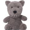 Generic Giocattolo peluche di lupo - animale ripieno, bambola morbida | Cuscino da lupo abbraccio da 9,84 pollici per dormire, graziosa peluche per la scuola materna per decorazioni per prese, giocattolo cocc
