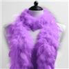 Generic Charleston Burlesque - Boa di piume in tinta unita, lunghezza circa 1,80 m, stile Charleston Burlesque, taglia unica (lilla)