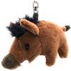 Onwomania - Maiale Marrone di Cinghiale Portachiavi - Portafortuna in Peluche Ideale Come Regalo ad es. per la Migliore Amica, la Migliore Amica, la Mamma - per Uomini, Donne e Bambini