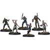 Modiphius Intrattenimento: Fallout: Miniatures - Bruciato: L'Orda - Le terre selvagge degli Appalachi Schermaglia Gioco di guerra - 6 miniature in resina, Non verniciato, GDR
