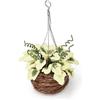 Odoria 1/12 Piante Sospese in Miniatura Accessori Casa delle Bambole Dollhouse Miniature Accessories, Verde Chiaro