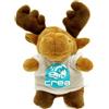 DIGITALSHIRT - Peluche Personalizzato Pulisci Schermo PC, Fondo del Pupazzo in Morbida Microfibra (Non Graffia lo Schermo) Orsetto di Peluche Piccolo Personalizzabile, Altezza 12cm (Renna)