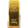Generico Finto Giocattolo Con Lingotto D'oro - Finto Giocattolo Artigianale In Dorati | Lingotti D'Oro Decorazioni Realistico Lingotto D'Oro Mattone Prop, Creativo Decorazione In D'Oro, Finti F