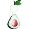 Stxdynjy Costume da Frutta per Halloween Abbigliamento con Fascia Vestito Cibo per Adulti E Bambini Tessuto Leggero Pullover con Copricapo Divertente ADA, Avocado Taglia Bambini