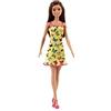 Mattel Barbie - Abito Giallo Fantasia Farfalle