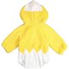 Generico Neonati Costume di Pollo Carneval Neonato Pulcino Set Tutina Pagliacetto bebé Unisex Costume da Prestazioni Pulcino Bimbo Tutina Neonata Invernali per Carneval Cosplay