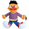 Sesame Street SESAMESTREET Sesame Street - Sesamo Apriti Peluche Ernie (Arancione) Seduta di 28 cm e 40 cm in Piedi - qualità Super Soft