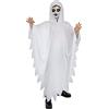Funidelia | Costume da fantasma per bambina e bambino Horror - Costume per bambini e accessori per Feste, Carnevale e Halloween - Taglia 3-6 anni - Bianco