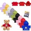 DRAJOIN Vestiti Personalizzati per Orsacchiotti con Foto del Nome, Vestiti Personalizzati Animali di Peluche che si Adattano a Orsi di 20-40 cm, Abbigliamento Personalizzato per Bambole