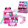 Just Play Set di gioco Casa con il Fiocco di Minni Disney Junior, include personaggio e accessori di Minni, giocattoli per bambini dai 3 anni