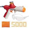Nerf Pro Gelfire Twist Shot Blaster, 150 FPS, 5.000 cartucce Gelfire, alimentazione T-Pull, caricatore integrato da 80 cartucce, occhiali protettivi per età superiore ai 14 anni